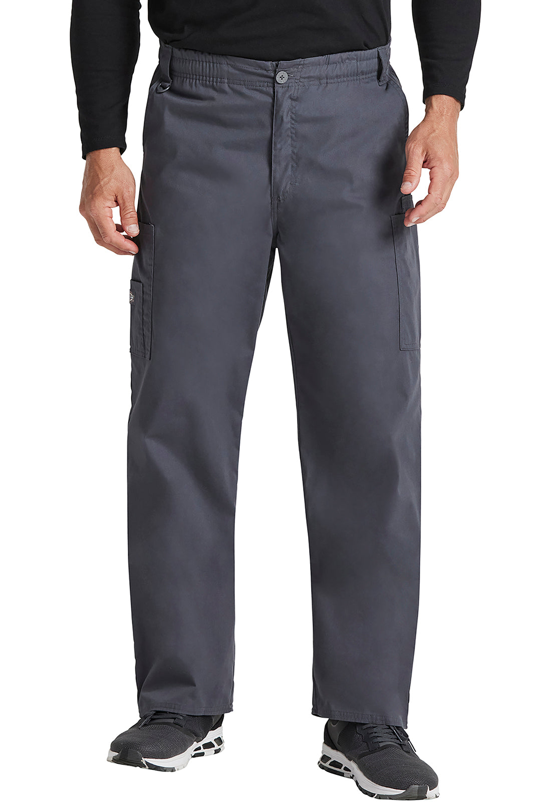 Men's Men's Zip Fly Pull-On Pant - Pewter